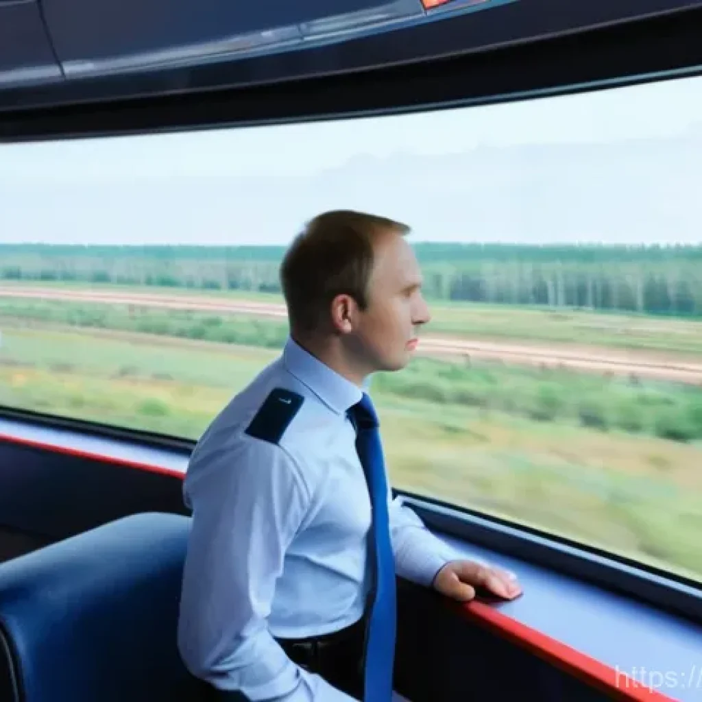 철도기사 합격률 높은 공부법 - **Prompt 1: Modern Russian Railway Engineer**
"A confident and competent Russian male or female ...