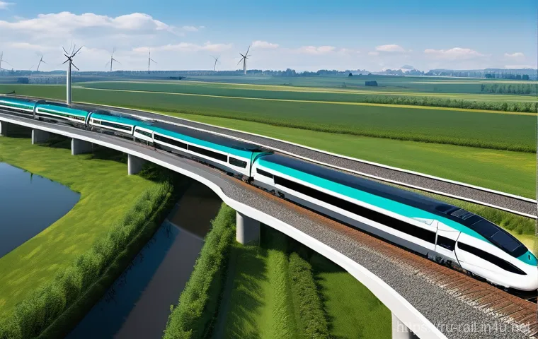 철도 분야 해외 사례 연구 - **Prompt 2: Levitating Maglev Journey**
    A visually stunning depiction of a Maglev train (similar...